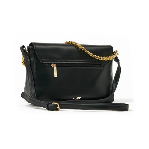 Verde Γυναικεία Τσάντα Χιαστί 16-7346 Μαύρο